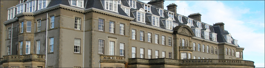Exterior view of Gleneagles hotel